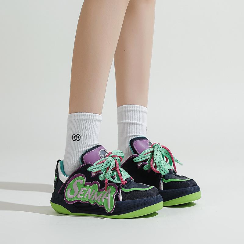 Spring and autumn new thick-soled women s shoes gradually change color matching board shoes women s leather cowhide bread women s shoes niche cas 35
Spring and autumn new thick-soled women s shoes gradually change color matching board shoes women s leather cowhide bread women s shoes niche cas 35