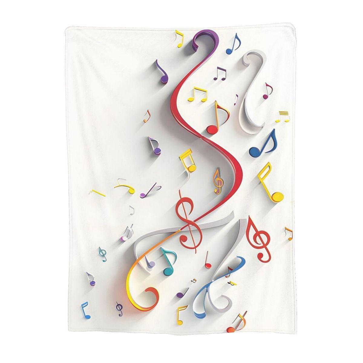 Colorful Musical Note Music Score Blanket Flannel Sofa Throw Blanket Throw Blankets for Bedroom Travel Throws Bedspread Quilt 80x120cm
Colorful Musical Note Music Score Blanket Flannel Sofa Throw Blanket Throw Blankets for Bedroom Travel Throws Bedspread Quilt 80x120cm