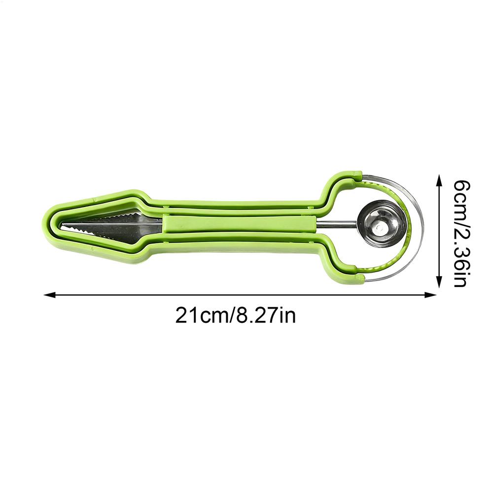 3 In1 Double-headed Stainless Steel Fruit Scooper Baller Splitter Corer M elon Tool For Kiwi Strawberry Avocado Mango Vegetable
3 In1 Double-headed Stainless Steel Fruit Scooper Baller Splitter Corer M elon Tool For Kiwi Strawberry Avocado Mango Vegetable