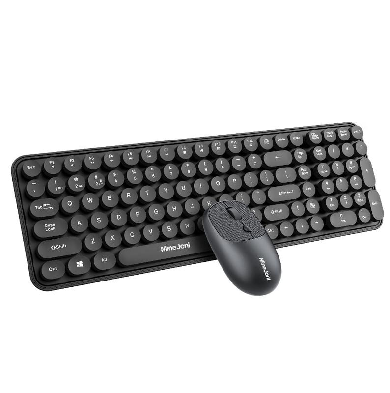 MINEJONI BK05 Wireless Keyboard and Mouse Combo
MINEJONI BK05 Wireless Keyboard and Mouse Combo