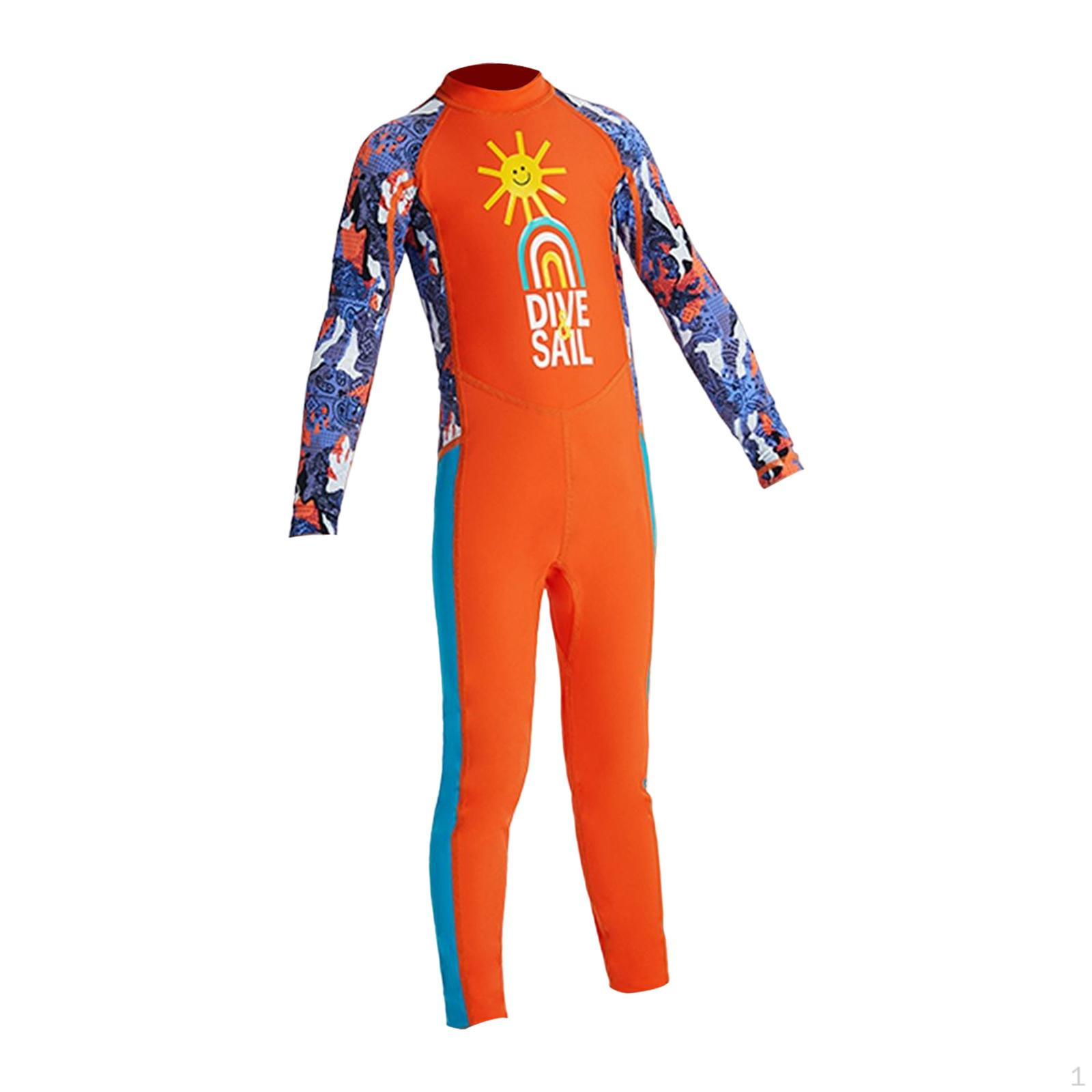Kids Diving Swimsuits Swimming Costume Back Zipper Thermal Fullsuit Boys Girls Wetsuit for S Orange
Kids Diving Swimsuits Swimming Costume Back Zipper Thermal Fullsuit Boys Girls Wetsuit for S Orange