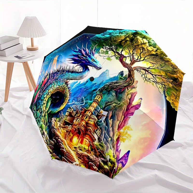 1pc Dragon s Majesty Pattern Automatic, 8 Iron Frames, High-Value Folding Umbrella, Suitable for Office, Travel and Outdoor Adventure.C075
1pc Dragon s Majesty Pattern Automatic, 8 Iron Frames, High-Value Folding Umbrella, Suitable for Office, Travel and Outdoor Adventure.C075