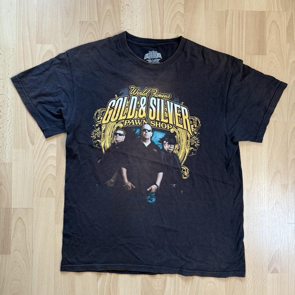 Vintage 2010’s Pawn Stars TV Show Faded Promo TShirt Unisex T-Shirt XXXXL
Vintage 2010’s Pawn Stars TV Show Faded Promo TShirt Unisex T-Shirt XXXXL
