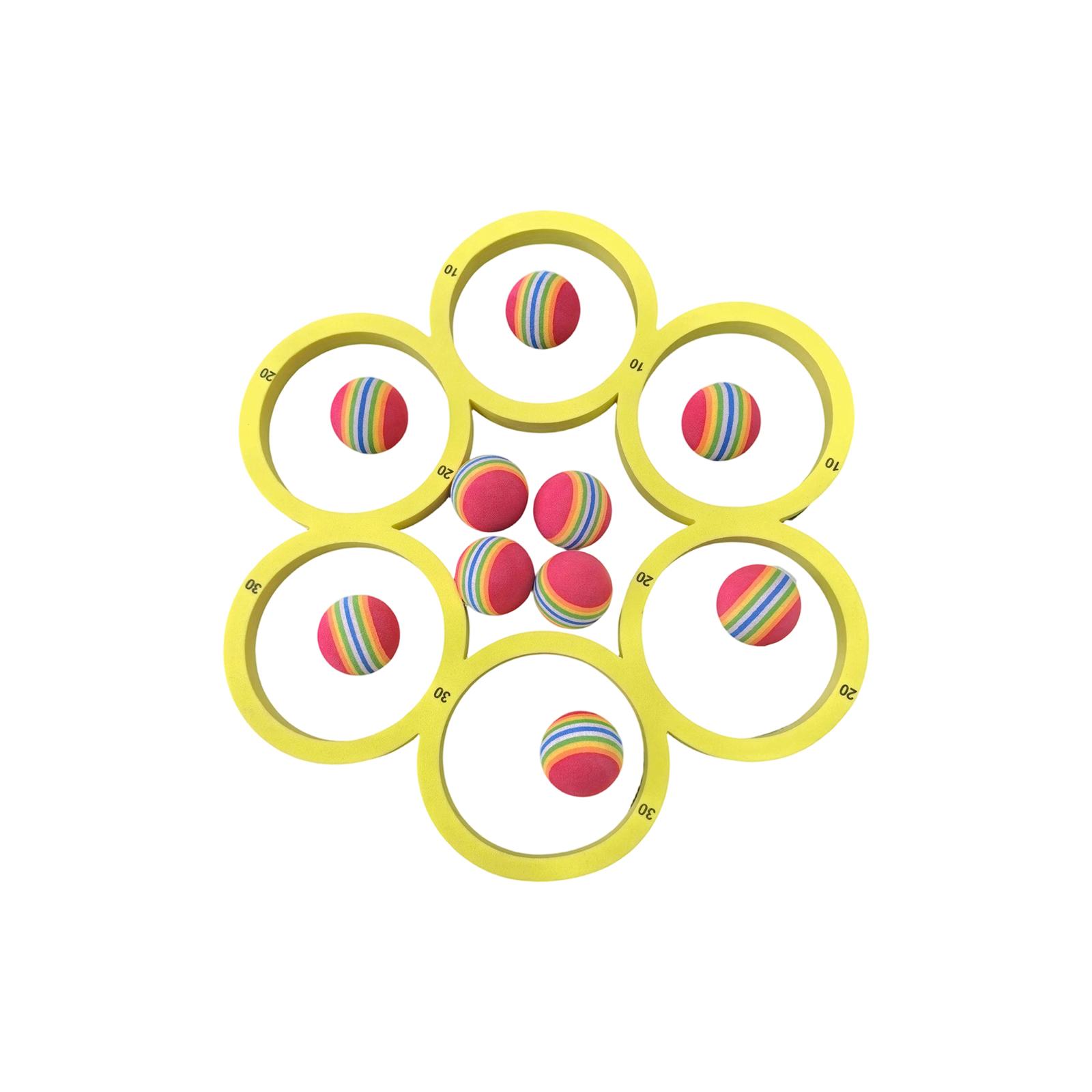 Foam Ring Toss Game Set Floating Water Toy Includes Multiple Soft Foam Rings and Balls for Outdoor Pool Beach and Backyard Activities One Size
Foam Ring Toss Game Set Floating Water Toy Includes Multiple Soft Foam Rings and Balls for Outdoor Pool Beach and Backyard Activities One Size