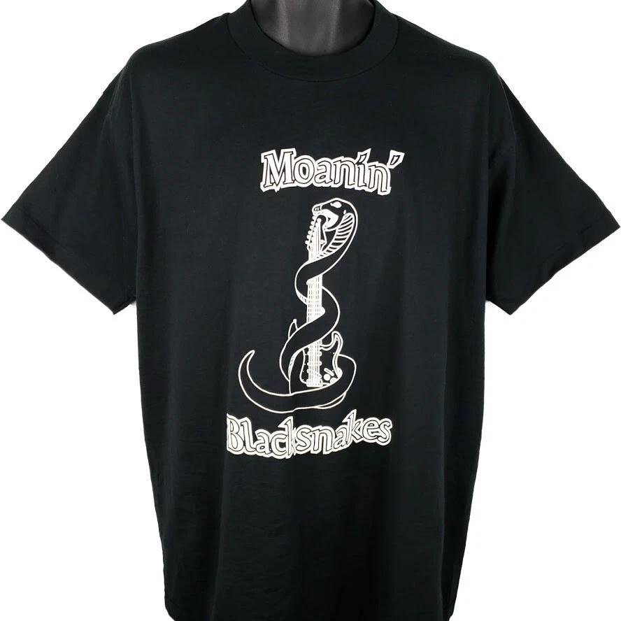 Vintage The Moanin Blacksnakes 100% Cotton T-shirt Mens Tees Top Mens Size XL 90s Vegas Blues Made In USA 4XL
Vintage The Moanin Blacksnakes 100% Cotton T-shirt Mens Tees Top Mens Size XL 90s Vegas Blues Made In USA 4XL
