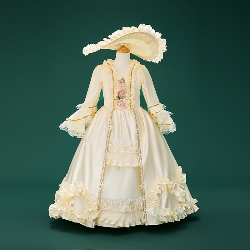 European Court-Style Long Sleeve Girls Performance and Tea Party Gown Custom Size, No Return or Exchange абрикосовый
European Court-Style Long Sleeve Girls Performance and Tea Party Gown Custom Size, No Return or Exchange абрикосовый