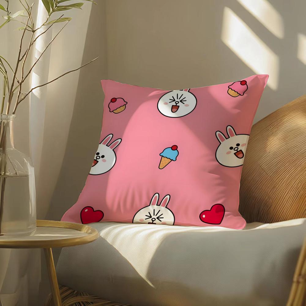 Cute Brown Bbear and cony Pillow Case Pattern Printed Pillowcase for Living Room Sofa Cushion Cover Bedroom Decor 30X30cm
Cute Brown Bbear and cony Pillow Case Pattern Printed Pillowcase for Living Room Sofa Cushion Cover Bedroom Decor 30X30cm