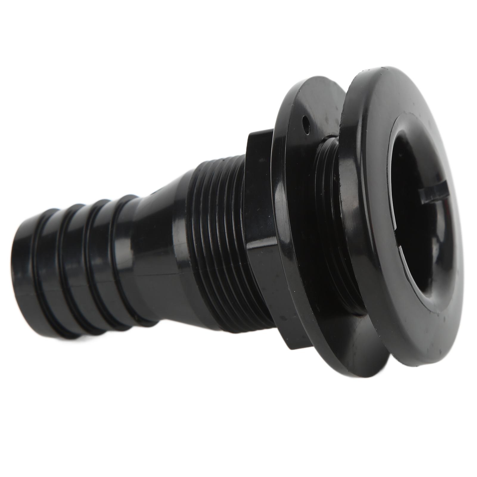 1‑1 4in Boat Thru Hull Connection Black Plastic Pipe Fitting for Onboard Plumbing System
1‑1 4in Boat Thru Hull Connection Black Plastic Pipe Fitting for Onboard Plumbing System