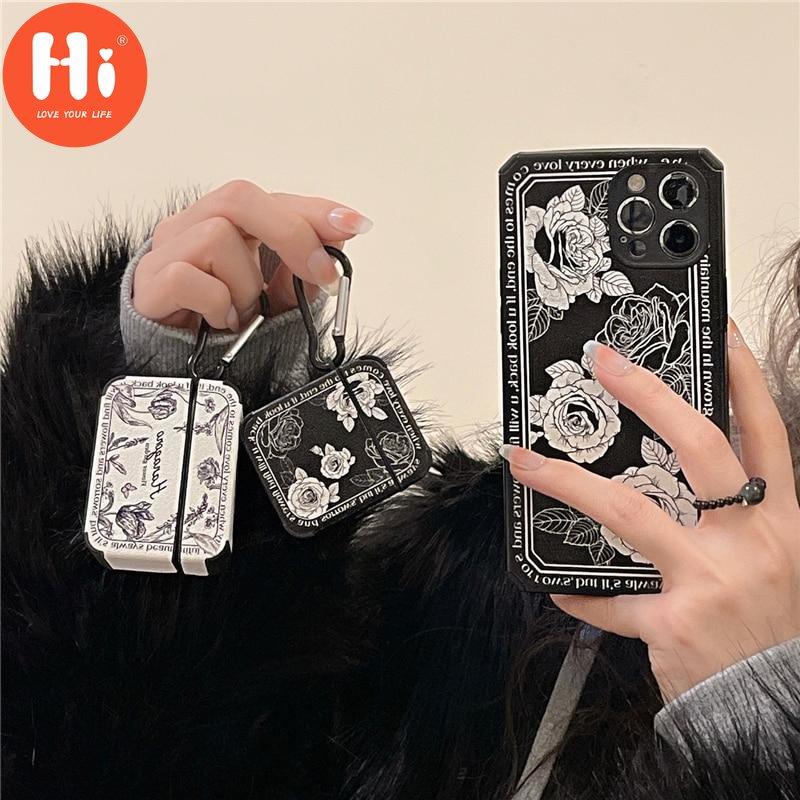 Кожаный чехол для наушников Hi Ins для AirPods Pro, ретро-картина маслом, розы, чехол для наушников AirPods 2/3, защитный чехол для гарнитуры
Кожаный чехол для наушников Hi Ins для AirPods Pro, ретро-картина маслом, розы, чехол для наушников AirPods 2/3, защитный чехол для гарнитуры