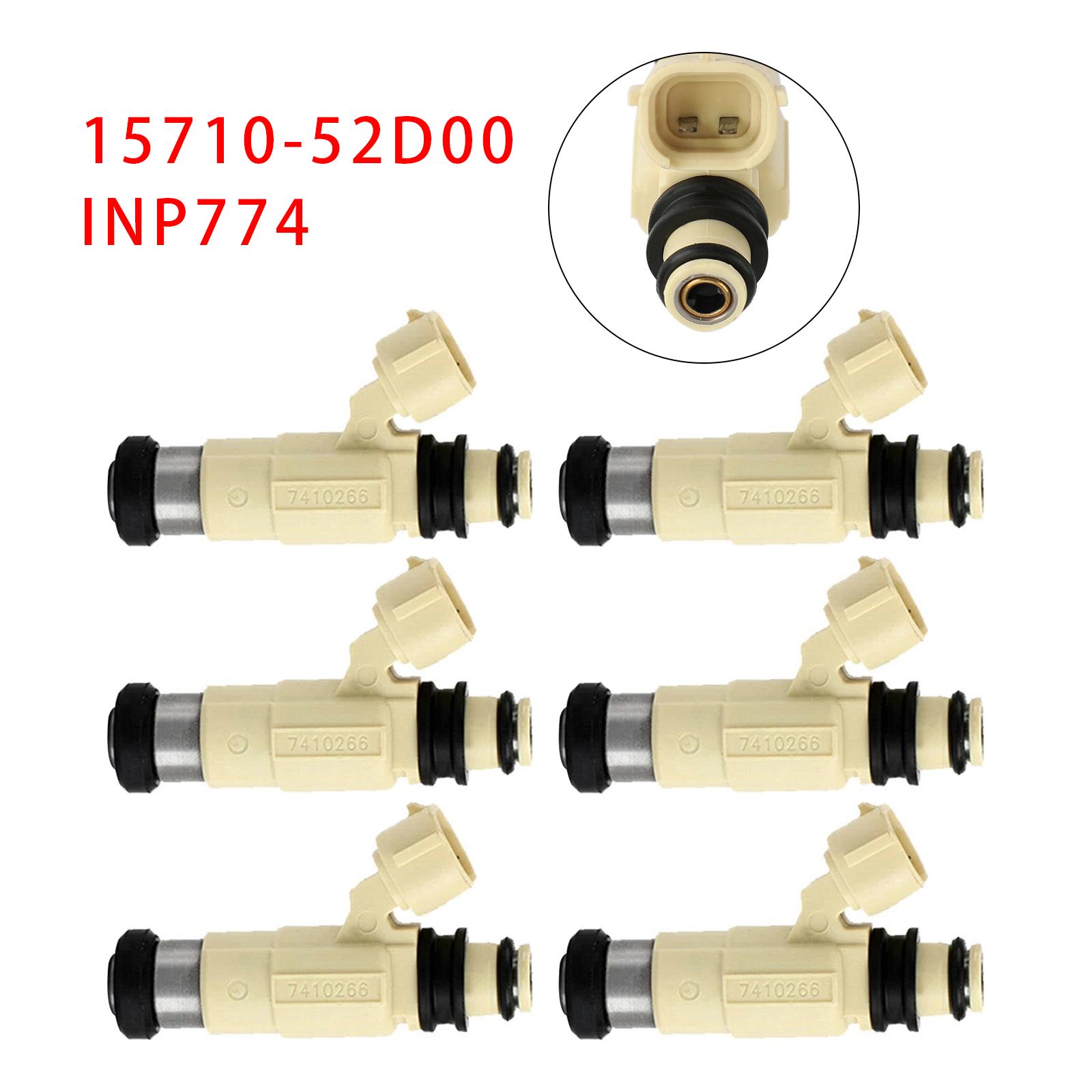 6Pcs Fuel Injector For Suzuki Grand Vitara XL-7 2.7L 01-06 15710-52D00 INP774
6Pcs Fuel Injector For Suzuki Grand Vitara XL-7 2.7L 01-06 15710-52D00 INP774