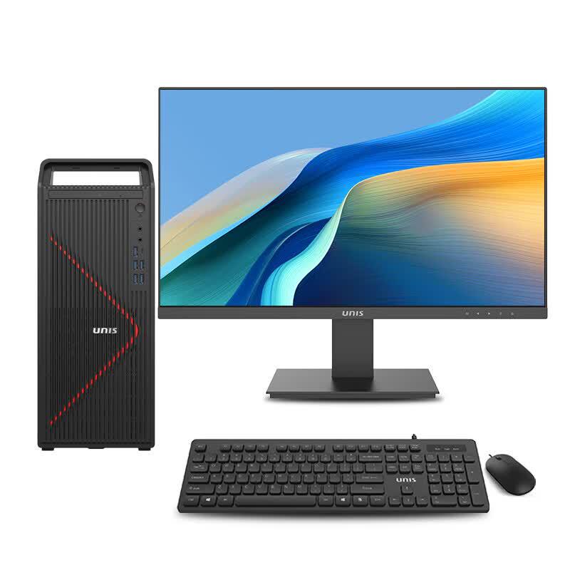 UNIS D3890 G3T Zhaoxin KX-7000 Desktop PC with 23.8-inch Monitor (CN version)
UNIS D3890 G3T Zhaoxin KX-7000 Desktop PC with 23.8-inch Monitor (CN version)