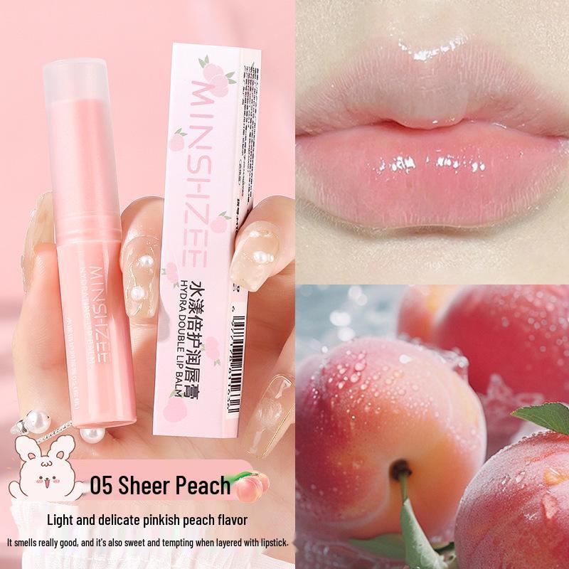 Увлажняющий бальзам для губ Mingxi для женщин - Увлажняет, питает, уменьшает шелушение и морщинки на губах, с вазелином.
Увлажняющий бальзам для губ Mingxi для женщин - Увлажняет, питает, уменьшает шелушение и морщинки на губах, с вазелином.