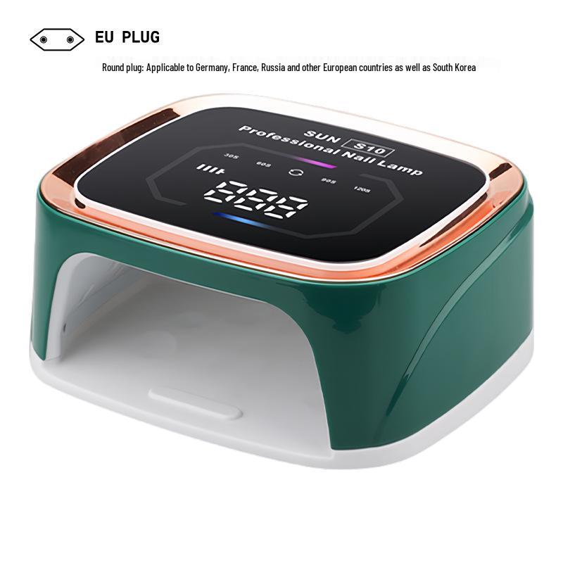SunS10 Rechargeable Nail Lamp: High Power, Wireless Charging Nail Polish Curing Phototherapy Machine
SunS10 Rechargeable Nail Lamp: High Power, Wireless Charging Nail Polish Curing Phototherapy Machine