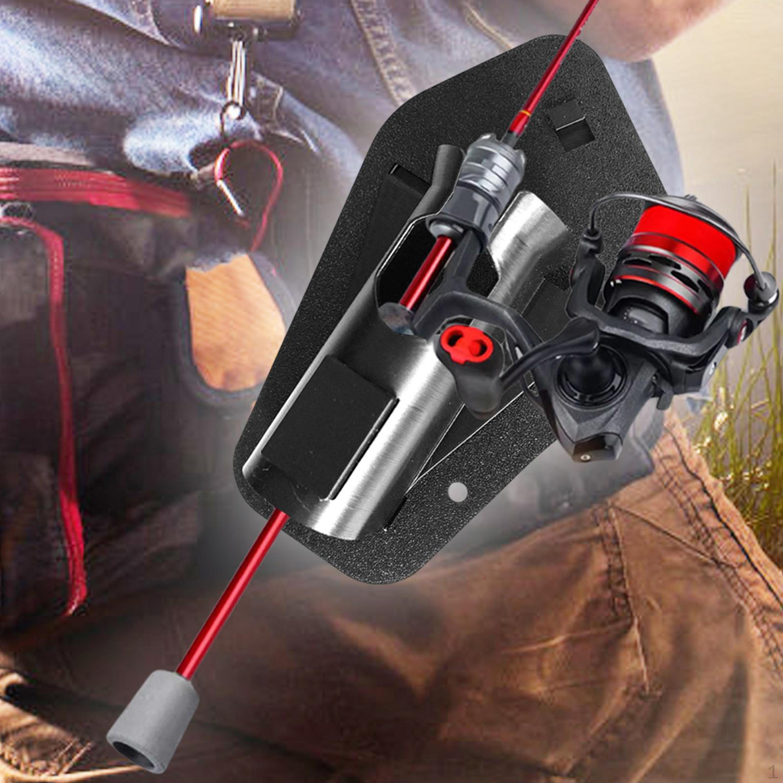 Adjustable Hip-mounted Fishing Rod Holder Compatible with Fly Gear чорний
Adjustable Hip-mounted Fishing Rod Holder Compatible with Fly Gear чорний