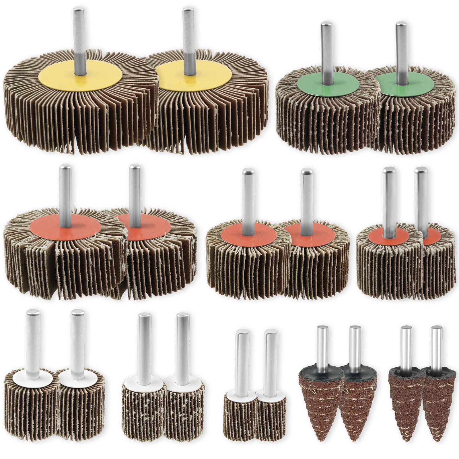 20PCS Abrasive Flap Wheel Sander 80 Grit 1/4 Inch Shank Buffing Sandpaper Flap Wheel Accessories Rotary Tool for Metal Wood Gri 80&Diameter 16 80mm
20PCS Abrasive Flap Wheel Sander 80 Grit 1/4 Inch Shank Buffing Sandpaper Flap Wheel Accessories Rotary Tool for Metal Wood Gri 80&Diameter 16 80mm