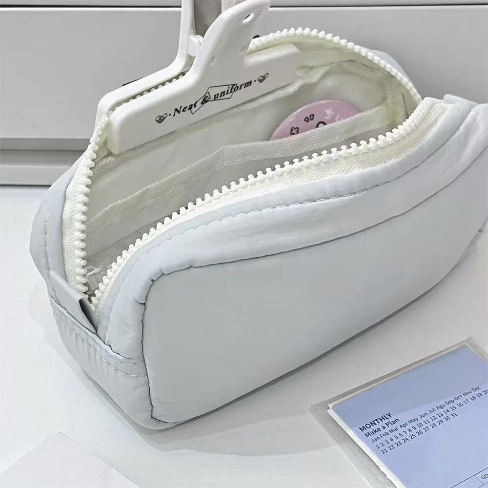 High Quality Solid Color Pen Bag Zipper Design Large Capacity Pencil Case Portable Stationery Bag School Office синий
High Quality Solid Color Pen Bag Zipper Design Large Capacity Pencil Case Portable Stationery Bag School Office синий