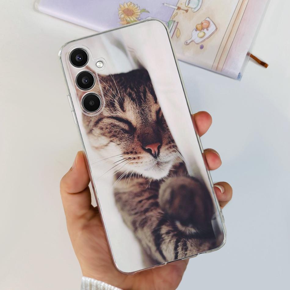 For Samsung Galaxy A24 SM-A245F Phone Case Stylish Cat Painted Soft Silicone TPU Cover For Samsung A24 A34 A54 A346B SM-A546B Samsung A54 красный
For Samsung Galaxy A24 SM-A245F Phone Case Stylish Cat Painted Soft Silicone TPU Cover For Samsung A24 A34 A54 A346B SM-A546B Samsung A54 красный
