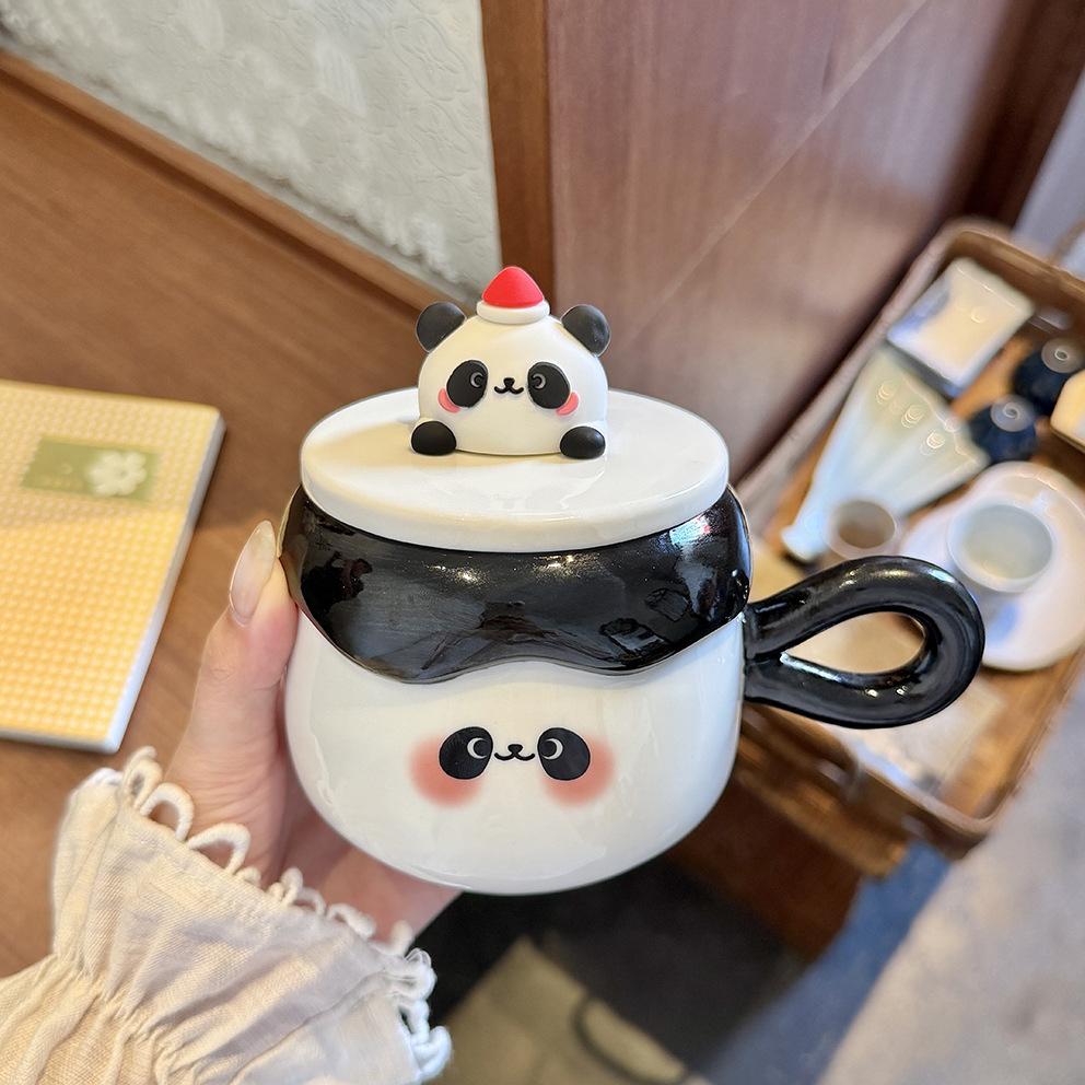 High-value pudding mug with lid cute ceramic cup creative water cup for girls souvenir birthday gift 301-400ml
High-value pudding mug with lid cute ceramic cup creative water cup for girls souvenir birthday gift 301-400ml