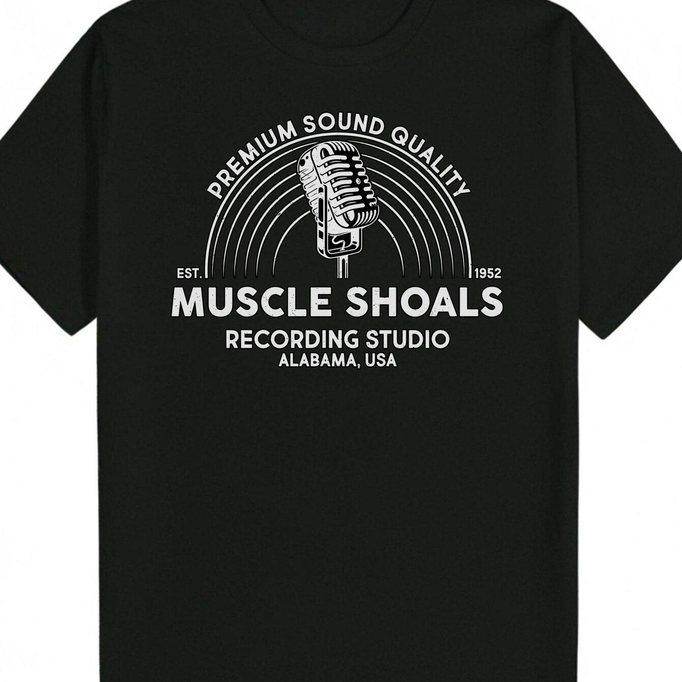 Men s Muscle Shoals Alabama Recording Studio T-Shirt, Retro Sound Quality Graphic Casual Tee 2XL чёрный
Men s Muscle Shoals Alabama Recording Studio T-Shirt, Retro Sound Quality Graphic Casual Tee 2XL чёрный