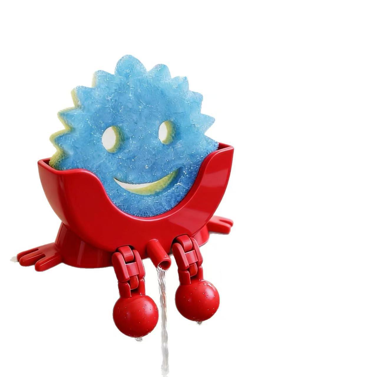 Smiling Face Sponge Holder & Draining Rack Small 12.5*8*5.5
Smiling Face Sponge Holder & Draining Rack Small 12.5*8*5.5