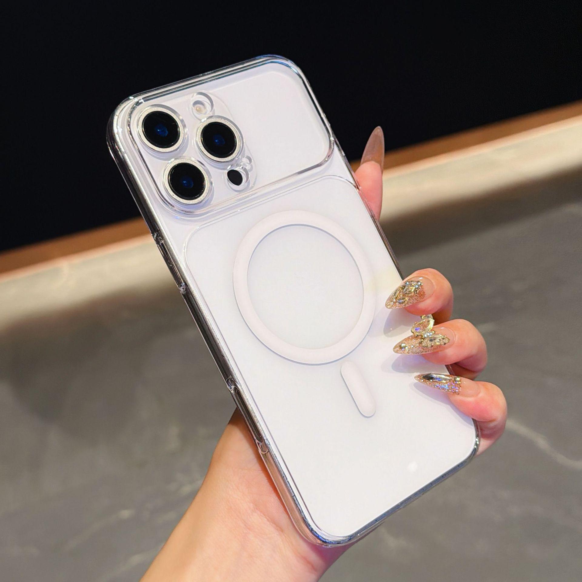 iPhone 17 Pro Max Case, Large Window, Transparent, Magnetic Absorption, Full Coverage, Anti-Drop, PC Protective Case iPhone 17
iPhone 17 Pro Max Case, Large Window, Transparent, Magnetic Absorption, Full Coverage, Anti-Drop, PC Protective Case iPhone 17