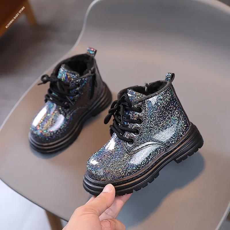 Winter Boots for Girls Multi-color Snow Boots Anti-skid Children Shoes Girl Thickened Warm Plush Waterproof Bling Boots I06129 21 чорний
Winter Boots for Girls Multi-color Snow Boots Anti-skid Children Shoes Girl Thickened Warm Plush Waterproof Bling Boots I06129 21 чорний