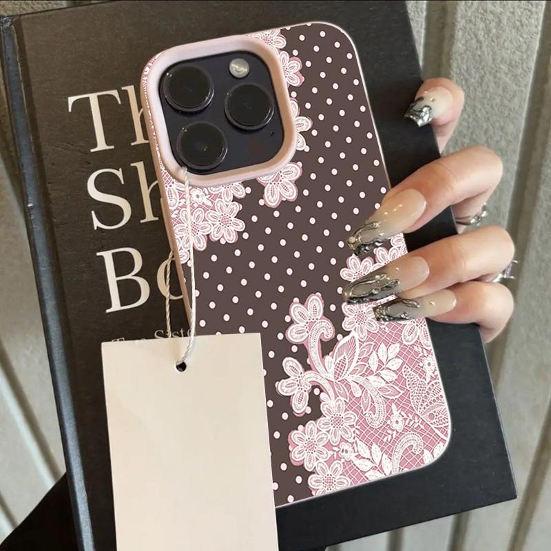 Pink Lace Pattern Lychee Texture Phone Case For iPhone 17 Pro Max 16 Plus 15 14 13 12 11 Pro 17Air Silicone Soft Cover iPhone17 Pro
Pink Lace Pattern Lychee Texture Phone Case For iPhone 17 Pro Max 16 Plus 15 14 13 12 11 Pro 17Air Silicone Soft Cover iPhone17 Pro