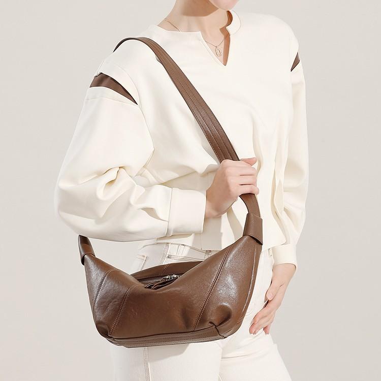 Fashion Trend Underarm Women s Bags Cowhide Texture Shoulder Messenger Bags Niche шоколадний
Fashion Trend Underarm Women s Bags Cowhide Texture Shoulder Messenger Bags Niche шоколадний
