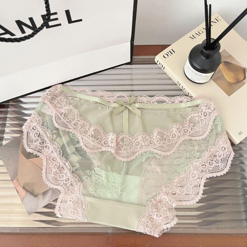 Сексуальное атласное кружевное нижнее белье для женщин с низкой талией Pure Desire Hollow Out Breathable Pure Cotton Womens Triangle Panties L зелёный
Сексуальное атласное кружевное нижнее белье для женщин с низкой талией Pure Desire Hollow Out Breathable Pure Cotton Womens Triangle Panties L зелёный
