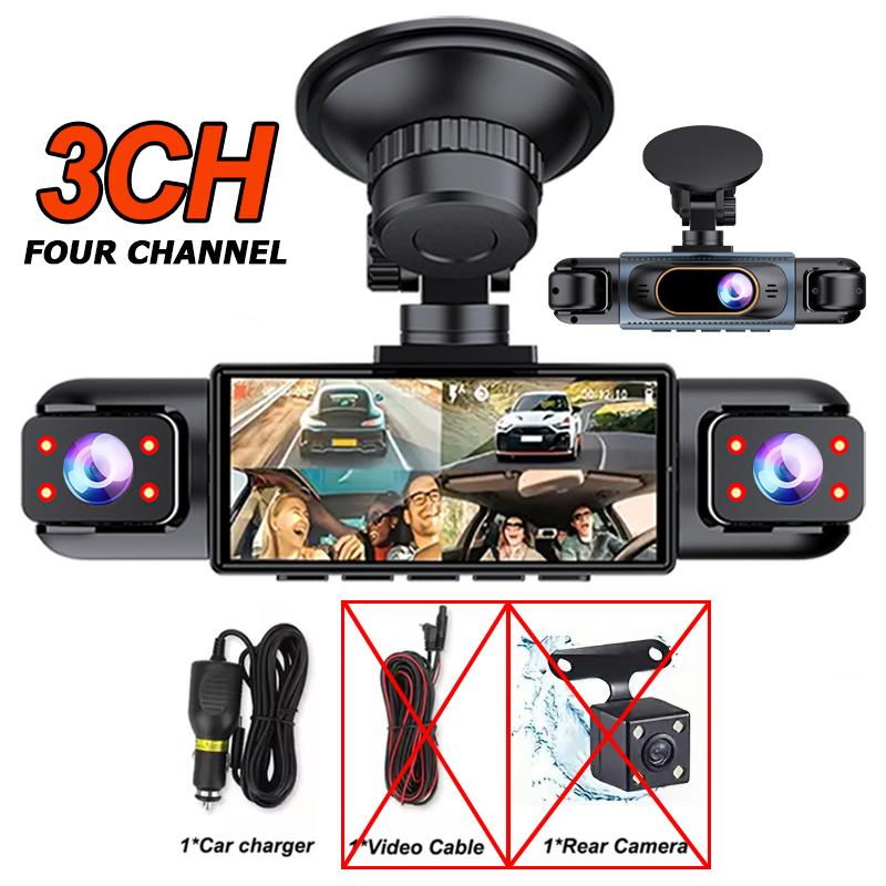 2K QHD New Car DVR 3/4 Channel Dash cam for cars Driving Camera Night Vision2.0 Loop Recording Black Box Car accessories NONE
2K QHD New Car DVR 3/4 Channel Dash cam for cars Driving Camera Night Vision2.0 Loop Recording Black Box Car accessories NONE