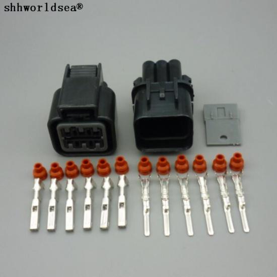 Shhworldsea 1 компл. 2,2 мм 6-контактный PB625-06027 женский и мужской автомобильный водонепроницаемый пластиковый разъем для электронного корпуса
Shhworldsea 1 компл. 2,2 мм 6-контактный PB625-06027 женский и мужской автомобильный водонепроницаемый пластиковый разъем для электронного корпуса