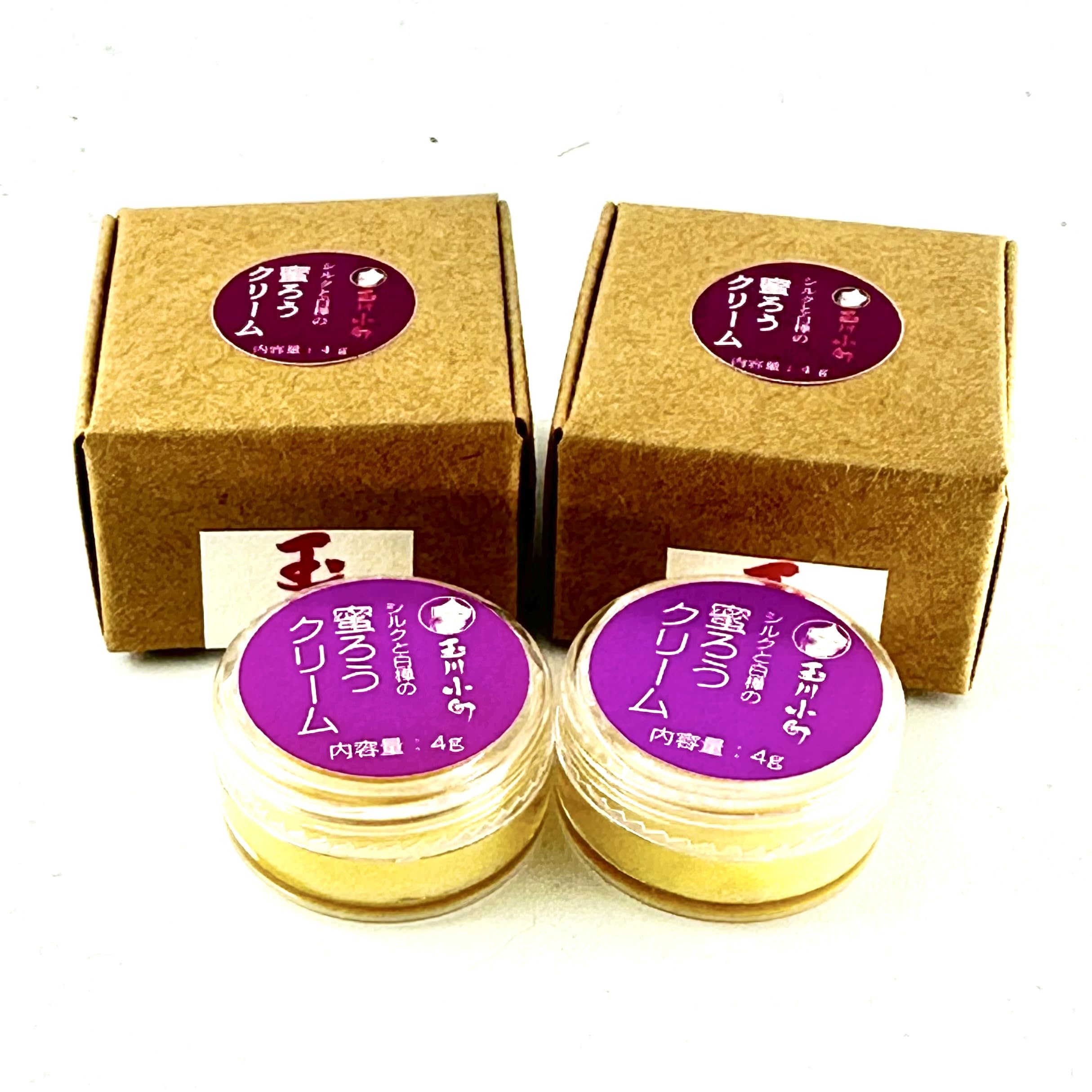 Tamagawa Komachi Beeswax Cream Trial Set (4g x 2) Additive-free Silk x Birch-derived Made in Japan
Tamagawa Komachi Beeswax Cream Trial Set (4g x 2) Additive-free Silk x Birch-derived Made in Japan