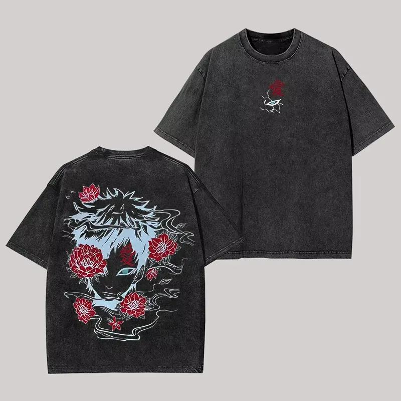 Gaara Floral Tshirt Naruto Manga Tee Vintage Washed cotton Retro Anime Harajuku Streetwear Mens Graphic Clothes Top Gift M
Gaara Floral Tshirt Naruto Manga Tee Vintage Washed cotton Retro Anime Harajuku Streetwear Mens Graphic Clothes Top Gift M