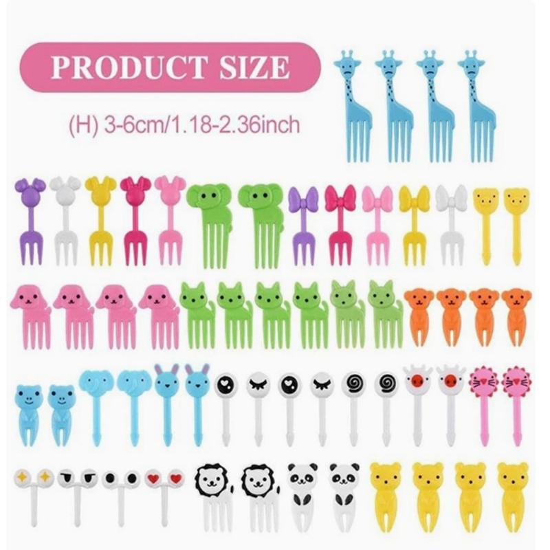 60pcs Animal Fruit Forks for Kids Children DIY Mini Food Picks Cute Cartoon Cake Snack Dessert Toothpicks for Lunch Box Decor 60pcs
60pcs Animal Fruit Forks for Kids Children DIY Mini Food Picks Cute Cartoon Cake Snack Dessert Toothpicks for Lunch Box Decor 60pcs