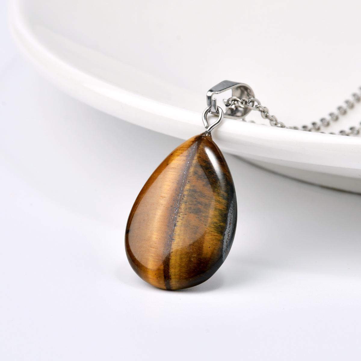 1pc Fashion Natural Stone Amethyst Rose Quartz Water Drop Pendant Necklace Bohemian Women s Elegant Festival Party Jewelry
1pc Fashion Natural Stone Amethyst Rose Quartz Water Drop Pendant Necklace Bohemian Women s Elegant Festival Party Jewelry