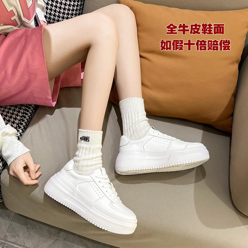 Leather platform white shoes women s new women s shoes heightening casual breathable sports board shoes 34 белый
Leather platform white shoes women s new women s shoes heightening casual breathable sports board shoes 34 белый