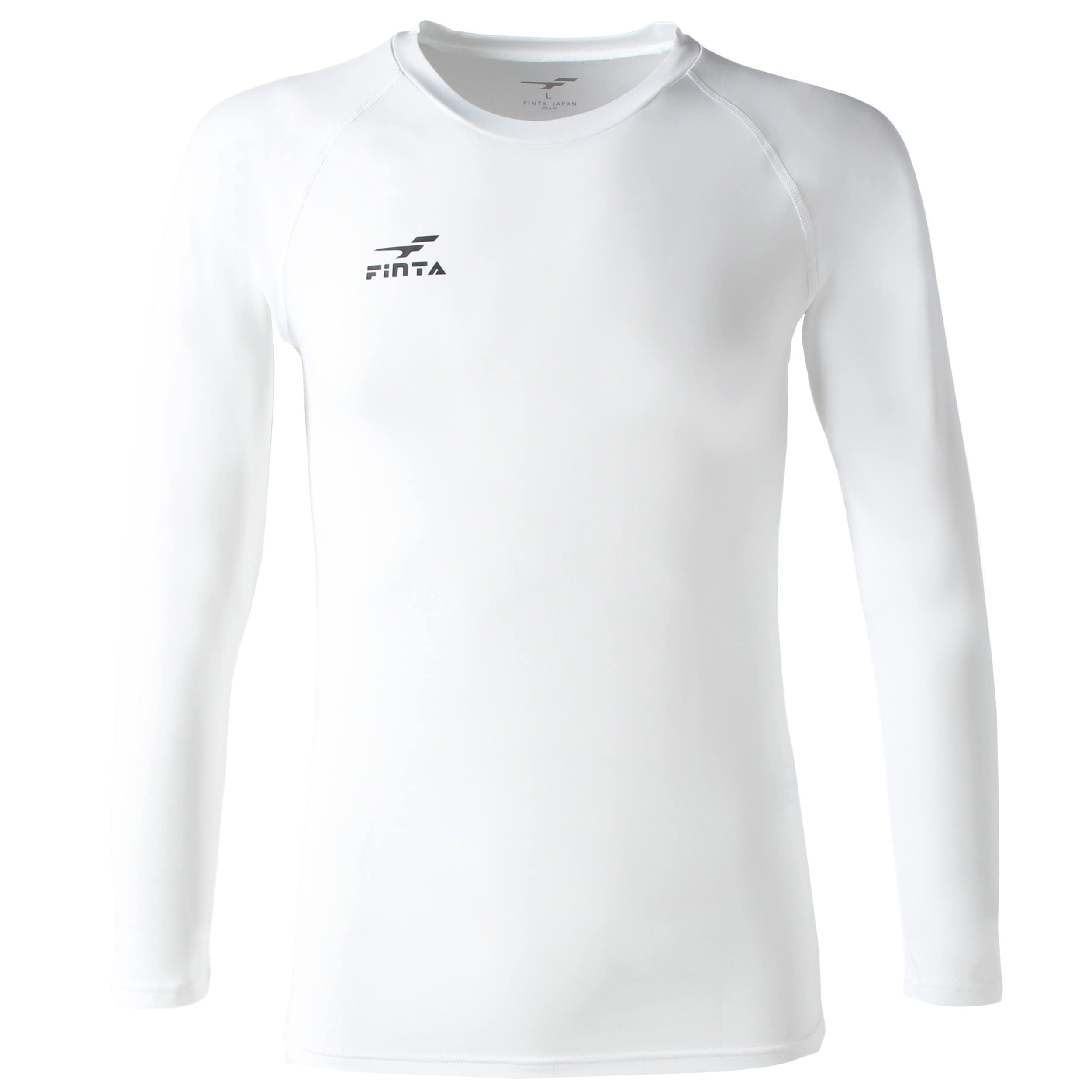 FINTA Stretch Long Sleeve Cool Neck Undershirt FT5997 Size M Soccer/Futsal (0100) White,
FINTA Stretch Long Sleeve Cool Neck Undershirt FT5997 Size M Soccer/Futsal (0100) White,