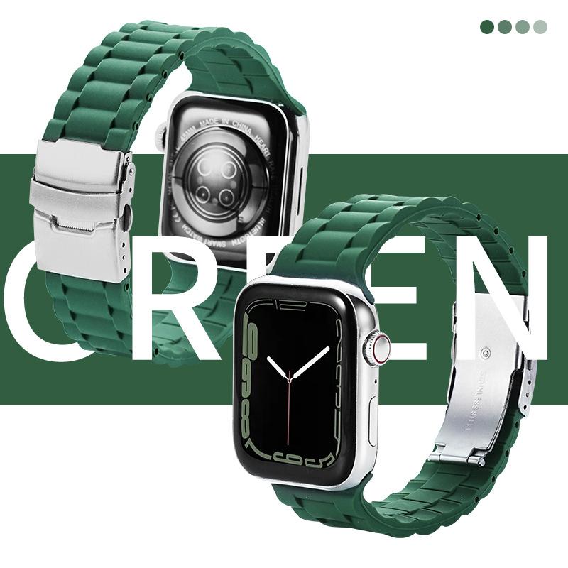 Ремешок для Apple Watch 38, 40, 41, 42, 44, 45 мм для женщин и мужчин Correa Applewatch Series SE 12345678 Силиконовый спортивный браслет iwatch Bands WB008
Ремешок для Apple Watch 38, 40, 41, 42, 44, 45 мм для женщин и мужчин Correa Applewatch Series SE 12345678 Силиконовый спортивный браслет iwatch Bands WB008