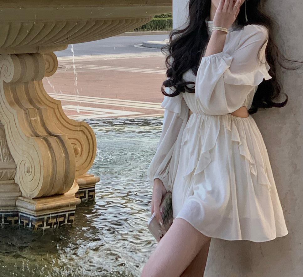 Secret Jam женское модное короткое платье с круглым вырезом и длинными рукавами XS белый
Secret Jam женское модное короткое платье с круглым вырезом и длинными рукавами XS белый