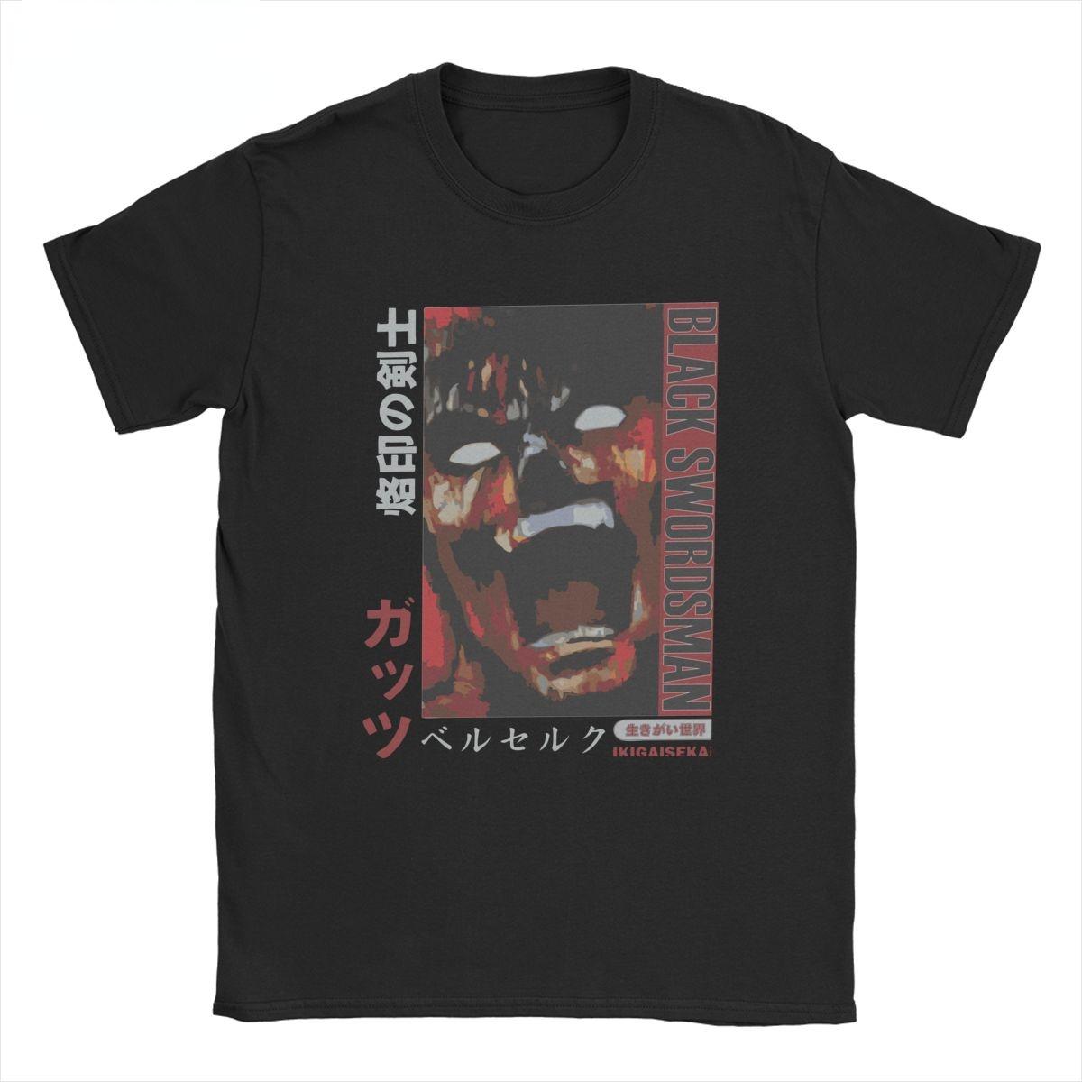 Літня смішна футболка Berserk Guts Black Swordsman Футболки Чоловіки Аніме Футболки з круглим вирізом і короткими рукавами Одяг з принтами Повсякденний одяг M
Літня смішна футболка Berserk Guts Black Swordsman Футболки Чоловіки Аніме Футболки з круглим вирізом і короткими рукавами Одяг з принтами Повсякденний одяг M