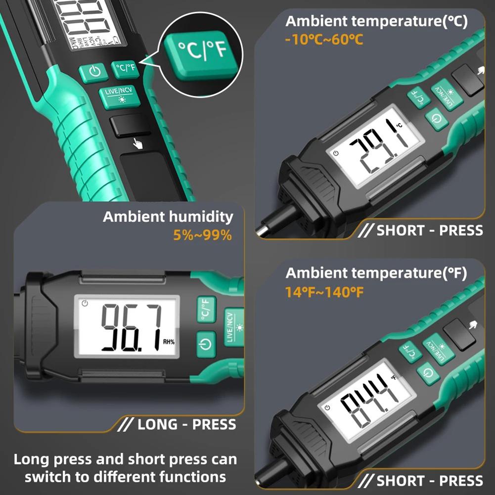 Electrical Voltage Tester Pen FY18DF Non Contact Detector AC 12 to 300V with Leak Detection and Battery Status Indicator China Mainland
Electrical Voltage Tester Pen FY18DF Non Contact Detector AC 12 to 300V with Leak Detection and Battery Status Indicator China Mainland