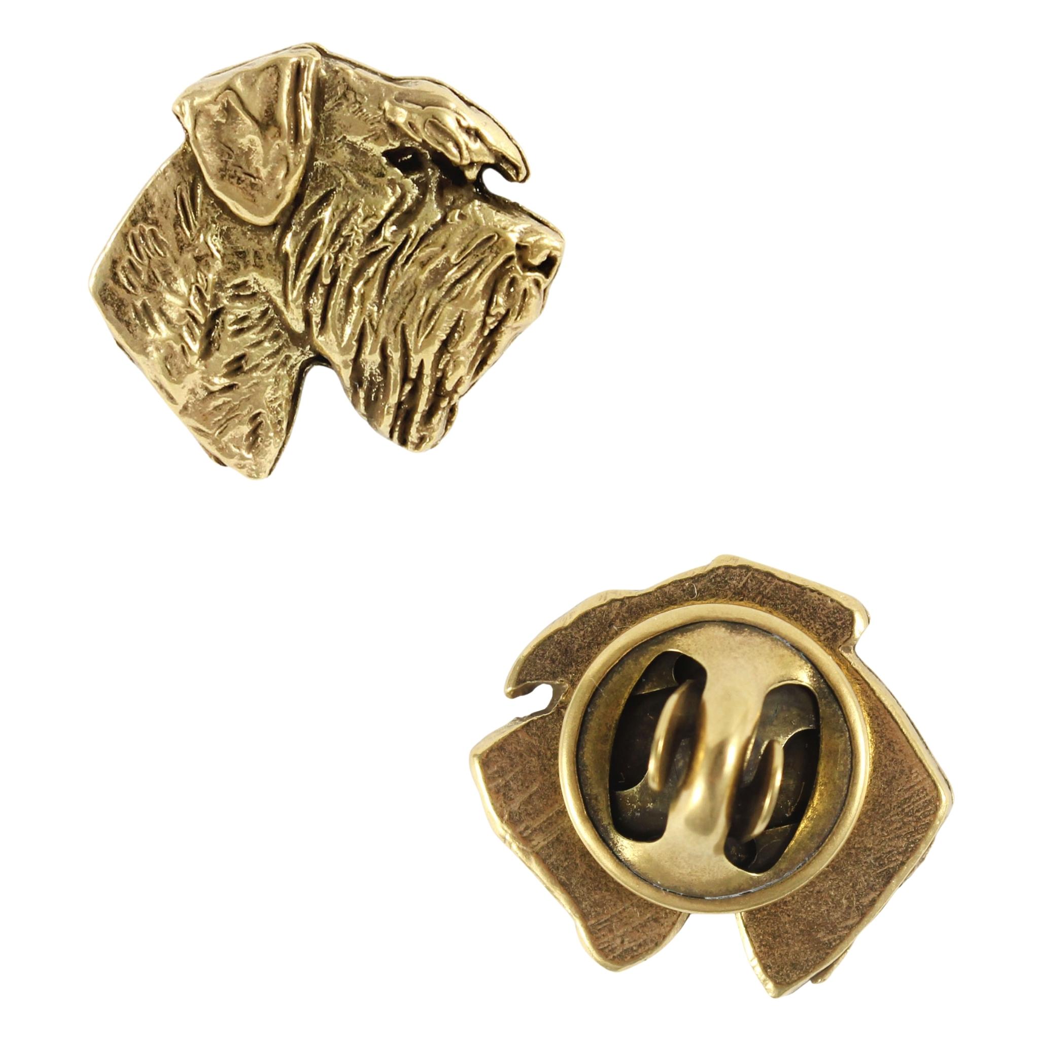 Schnauzer I - gold-plated pin brooch, elegant dog ornament, unique pin by Art-Dog brand
Schnauzer I - gold-plated pin brooch, elegant dog ornament, unique pin by Art-Dog brand