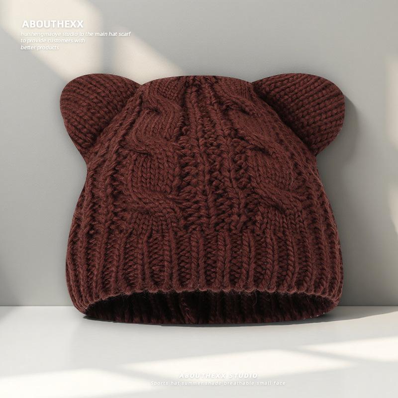 Cat Ear Hat Women s Autumn and Winter New Ear Protective Knitted Hat Outdoor Warm Cute Pullover Hat Versatile Wool Hat Trendy M(56-58cm)
Cat Ear Hat Women s Autumn and Winter New Ear Protective Knitted Hat Outdoor Warm Cute Pullover Hat Versatile Wool Hat Trendy M(56-58cm)