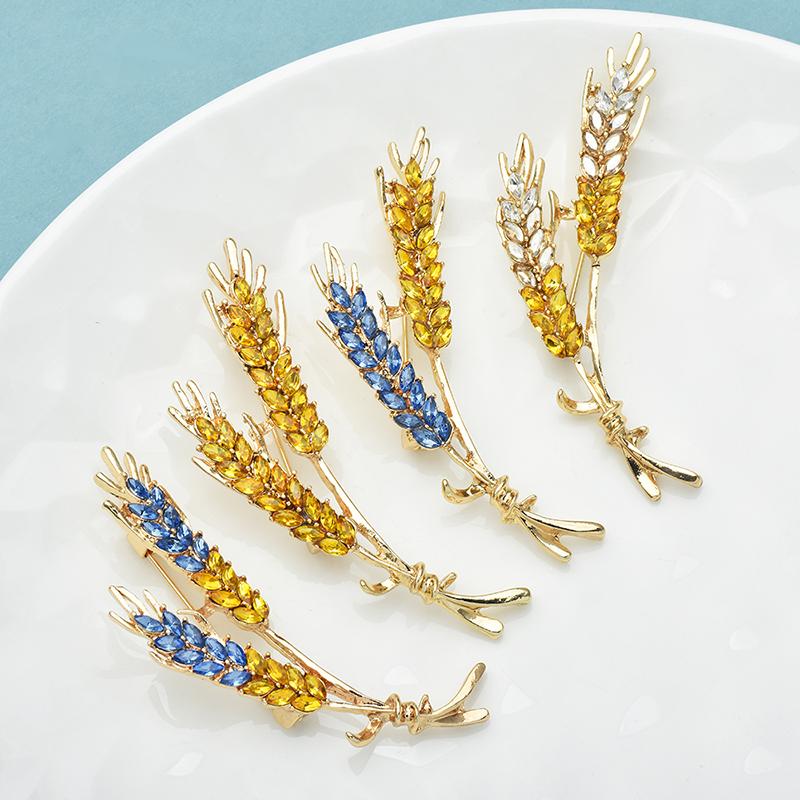 Wuli&baby Beautiful Wheat Designs Brooches Pins Crystal Charming Flowers Plants Casual Party Brooch Fashion Jewelry Gifts
Wuli&baby Beautiful Wheat Designs Brooches Pins Crystal Charming Flowers Plants Casual Party Brooch Fashion Jewelry Gifts