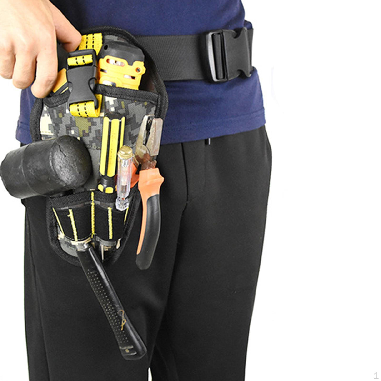 Drill Bag Tool Portable Maintenance Holder Convenient Pouch Waist for Carpenters multicolor
Drill Bag Tool Portable Maintenance Holder Convenient Pouch Waist for Carpenters multicolor