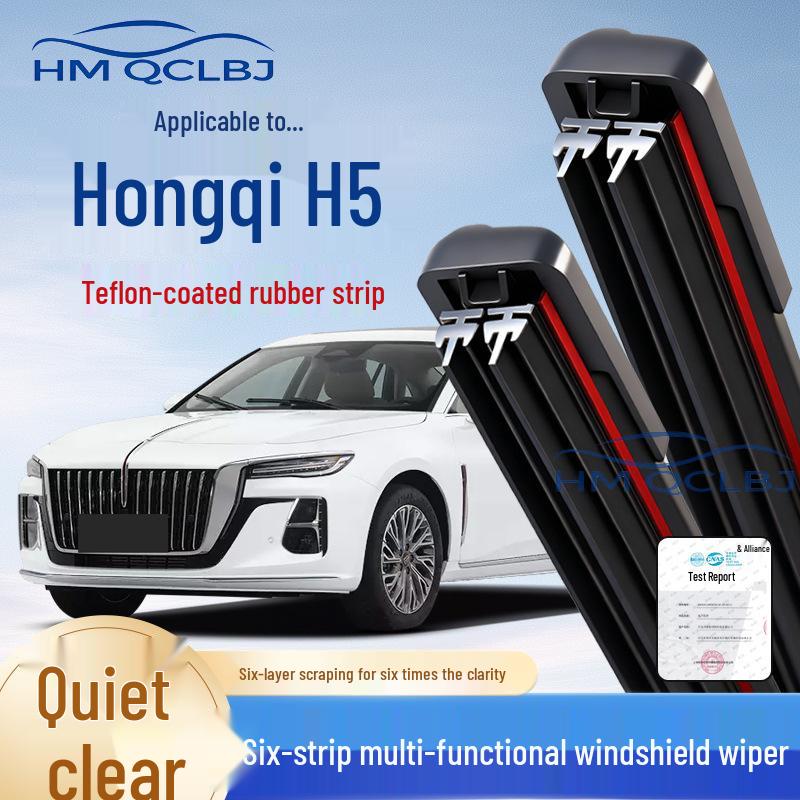 Frameless Dual-Strip Wiper Blade for Hongqi H5 - Universal Fit, 6-Layer Design Hongqi E-QM5 2021-2024
Frameless Dual-Strip Wiper Blade for Hongqi H5 - Universal Fit, 6-Layer Design Hongqi E-QM5 2021-2024