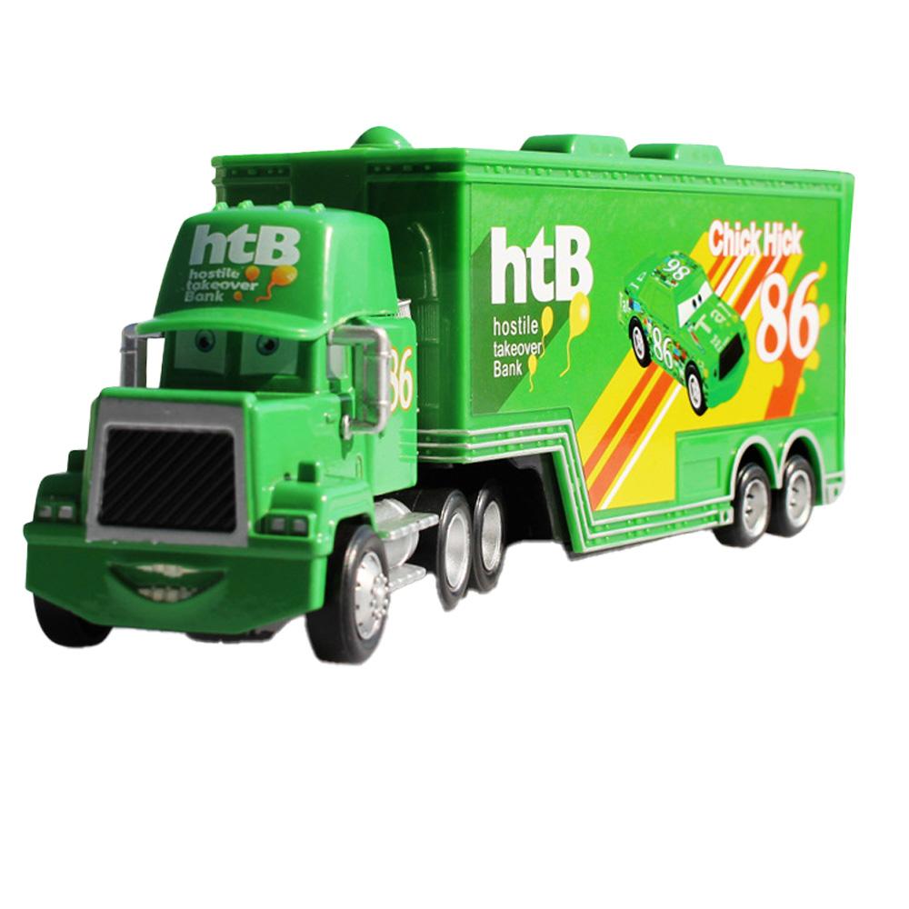 Disney Pixar Cars 95 Lightning McQueen Container Trucks Mack Toy Car Ramirez Racing 1:55 Die Cast Model Children Birthday Gifts
Disney Pixar Cars 95 Lightning McQueen Container Trucks Mack Toy Car Ramirez Racing 1:55 Die Cast Model Children Birthday Gifts