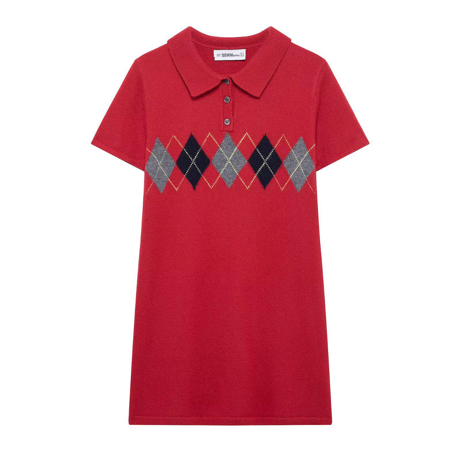 Spring 2025 Women s Fashion: European & American Style Diamond Lapel Mini Dress Large красный
Spring 2025 Women s Fashion: European & American Style Diamond Lapel Mini Dress Large красный