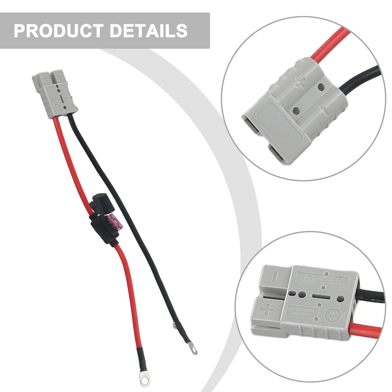 High Performance 50A For Anderson Extension Cable Kit Weatherproof for Industrial Equipment and Electric Vehicles China Mainland
High Performance 50A For Anderson Extension Cable Kit Weatherproof for Industrial Equipment and Electric Vehicles China Mainland