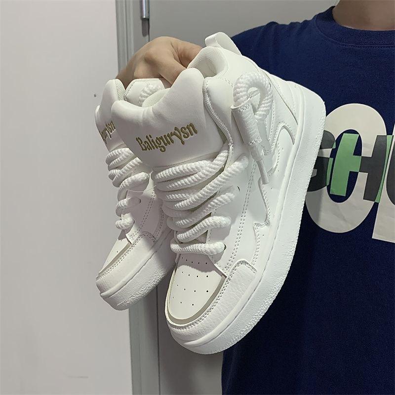 Осень новый студент досуг ниша высокие кеды модная корейская версия ins уличная съемка универсальные парные спортивные туфли 44 белый
Осень новый студент досуг ниша высокие кеды модная корейская версия ins уличная съемка универсальные парные спортивные туфли 44 белый